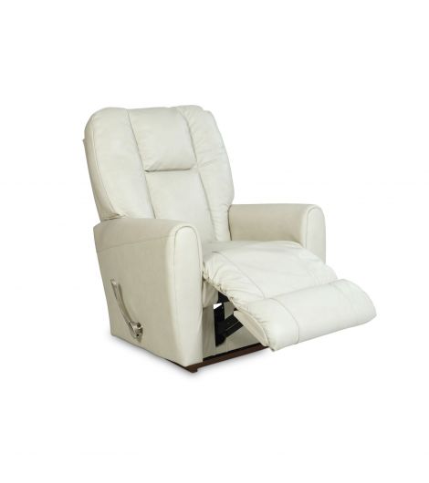 Felix Recliner Rocker (Leather) - Cream