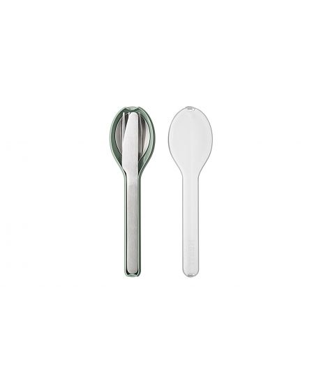 Set Cutlery Ellipse 3P -Sage