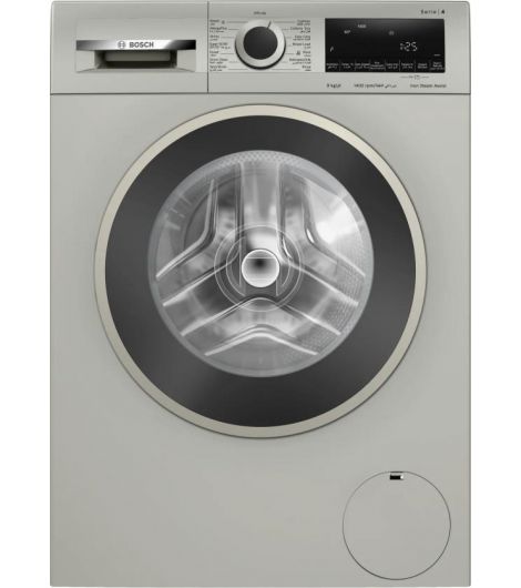 Bosch Front Load Washer, 9 KG Washing Capacity, WGA1440XGC – Silver