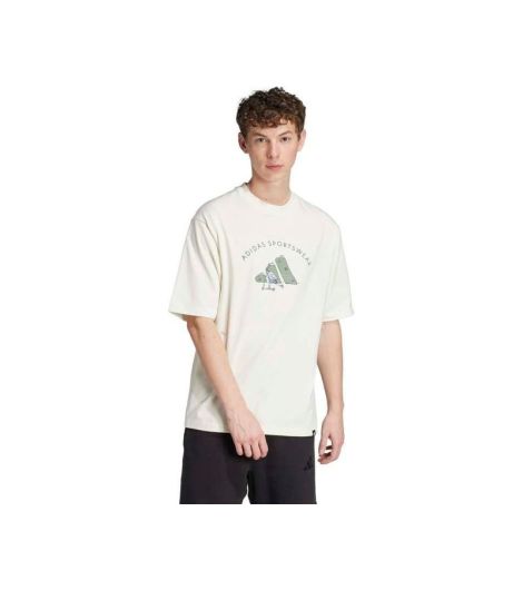 Adidas Codes Doodle Scooter Graphic Men's Tee