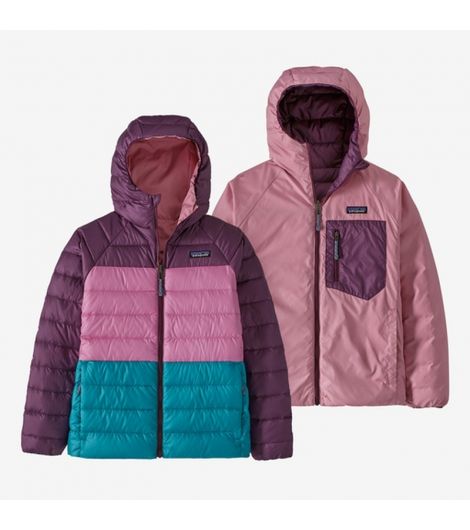 Patagonia Kid's Reversible Down Sweater Hoody