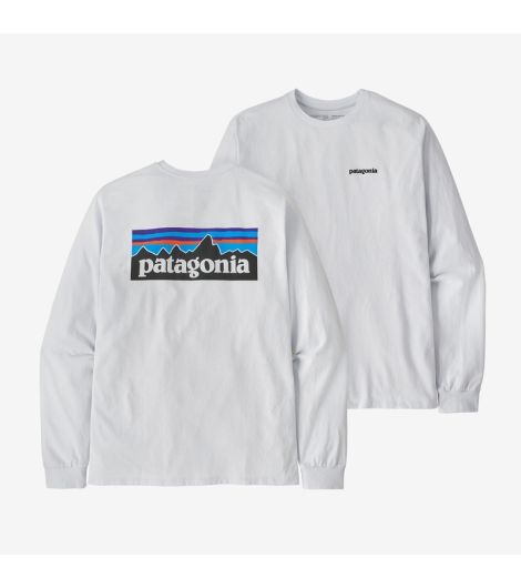 Patagonia Men's Long-Sleeved P-6 Logo Responsibili-Tee®