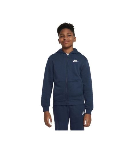 Nike Sportswear Club Fleece Big Kid's Full-Zip Hoodie