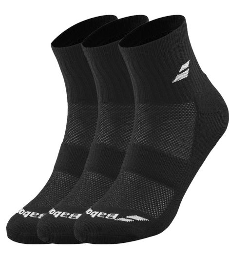 Babolat 3 Pairs Pack Quarter Sock