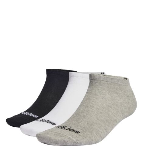 Adidas Thin Linear Low-Cut Socks 3 Pairs