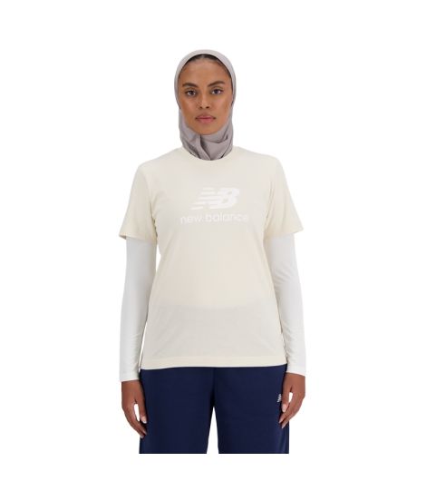 New Balance Women's Sport Essentials Jersey Logo T-Shirt