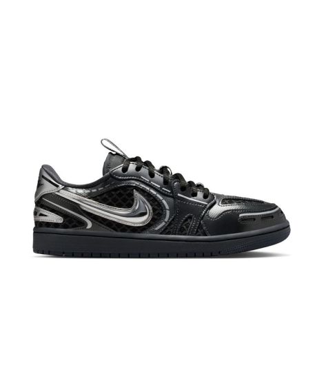 Air Jordan 1 Low Method of Make v3 'Black Metallic Silver' Women's Shoe