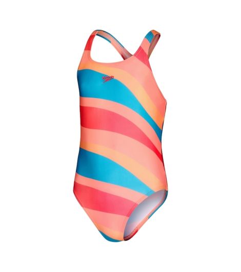 Speedo Printed Medalist Kid's Swimsuit