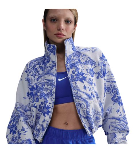 NIKE SPORTSWEAR COLLECTION WOMEN'S OVERSIZED JACQUARD TRACKSUIT JACKET