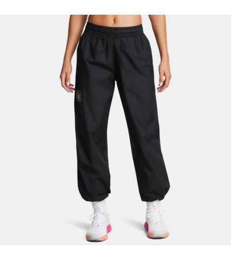 Under Armour Women's Project Rock Woven Badge Of Honor Pants