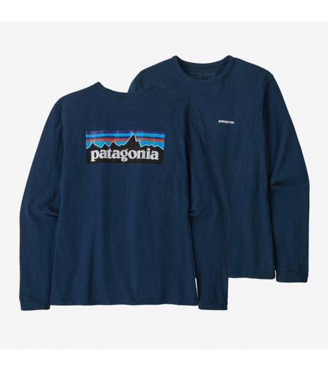Patagonia Women's L/S P-6 Logo Responsibili-Tee