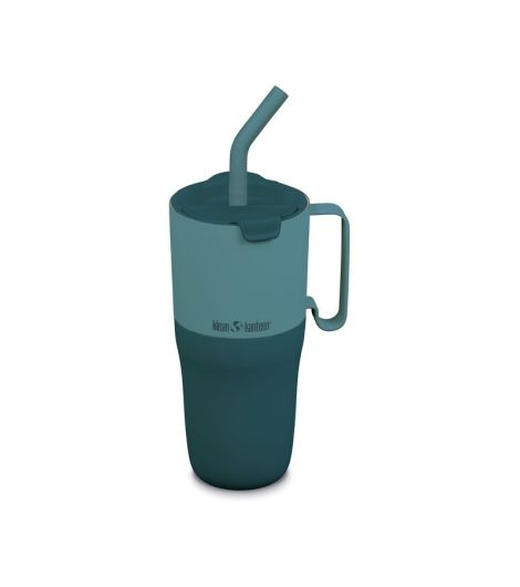 قنينة ماء Rise Tumbler بماصة وغطاء قلاب من Klean Kanteen - سعة 26 أونصة