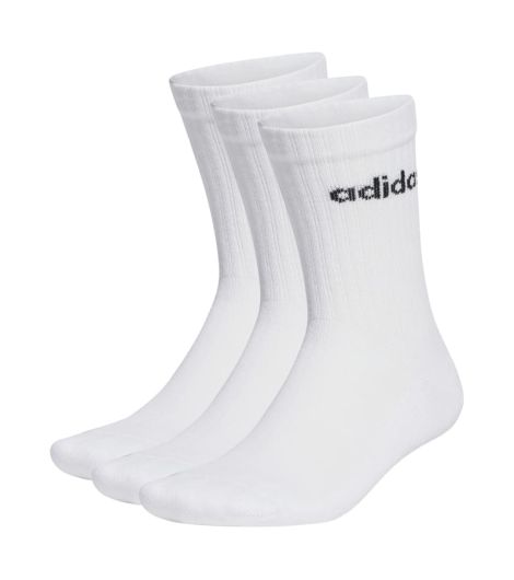 Adidas Linear Crew Cushioned Socks 3 Pairs