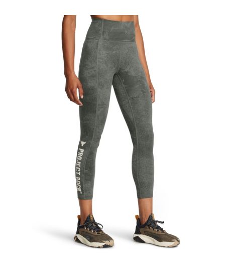 Under Armour Women's Project Rock Lets Go Printed Ankle Leggings