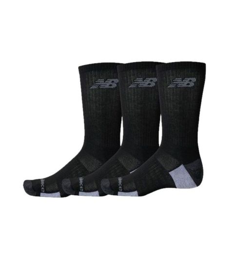New Balance Unisex Performance Cushioned Crew 3 Pack