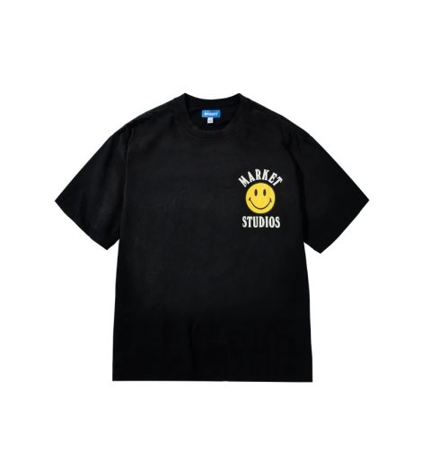 MARKET STUDIOS SMILEY LOCKUP T-SHIRT