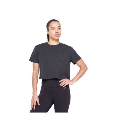 Squatwolf Women's Slogan Crop Tee