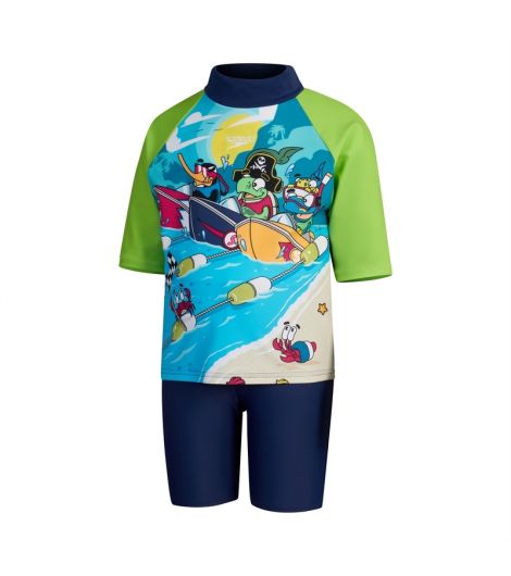 Speedo Kid's Boys Learn To Swim Sun Protection Top