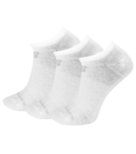 New Balance Men Performance Cotton Flat Knit No Show Socks 3 Pair