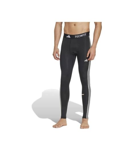 Adidas TECHFIT Compression Training 3-Stripes Men's Long Tights
