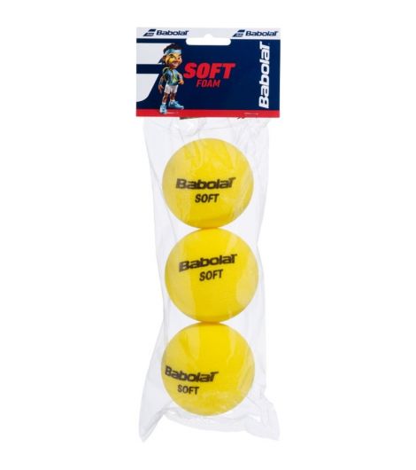 Babolat Stage 3 Rood Soft Foam 3-Pack