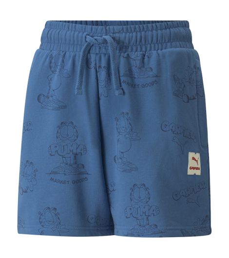 Puma shorts kids sales gold