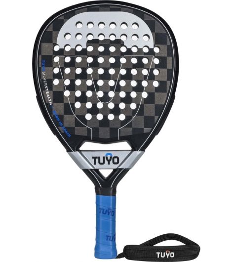 Tuyo Silver Stealth+ Padel Racket