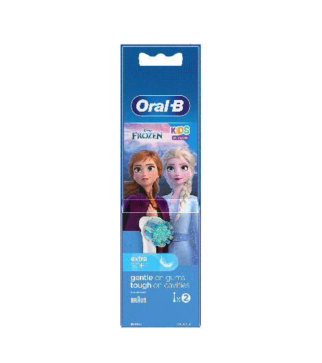 Oral-B Kids Electric Rechargeable Toothbrush Heads Replacement Refills Featuring Disney Frozen Characters