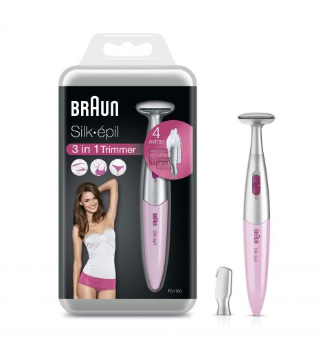 Braun Silk-epil 3 in 1 Bikini Trimmer with 4 Extras - FG1100