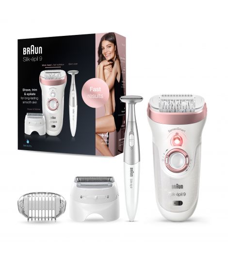 Braun Silk -Ã©pil 9 -890, Epilator for Long -Lasting Hair Removal, includes a Bikini Styler