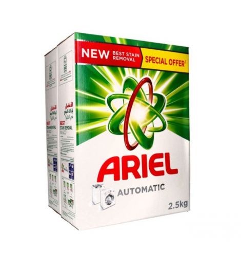 Ariel Low Set Original (2X2.5KG) Original Scent Fast Dissolving Tick