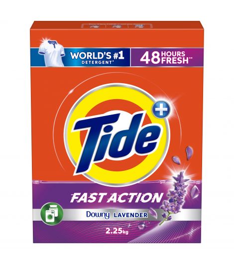 Tide Low Set Downy Lavender 2.25KG Fast Action Tick