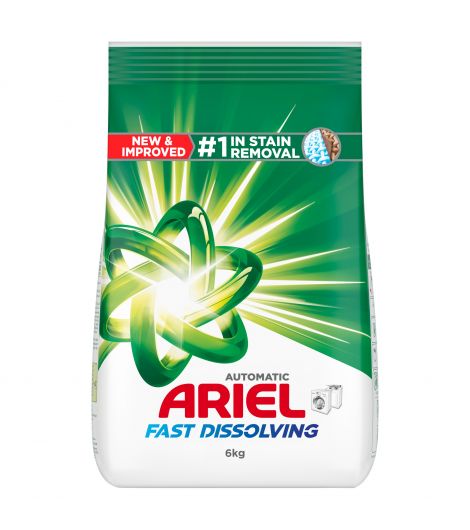 Ariel Low Set Original 6KG Fast Dissolving Tick