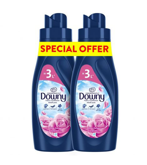 Downy Rose Garden Rose Garden Fabric Conditioner, 2x1L