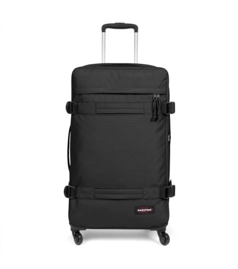 Eastpak Transit'R 4 L Black Large Four-Wheeled Luggage