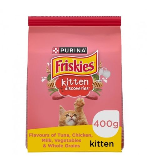 Purina Friskies Kitten Discovery Cat Food 12 x 400 g