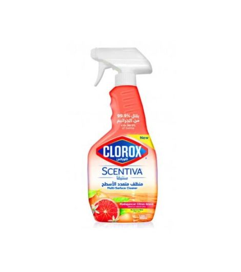 Clorox Scentiva Madagascar Citrus Grove Multipurpose Cleaner Spray 500 ml