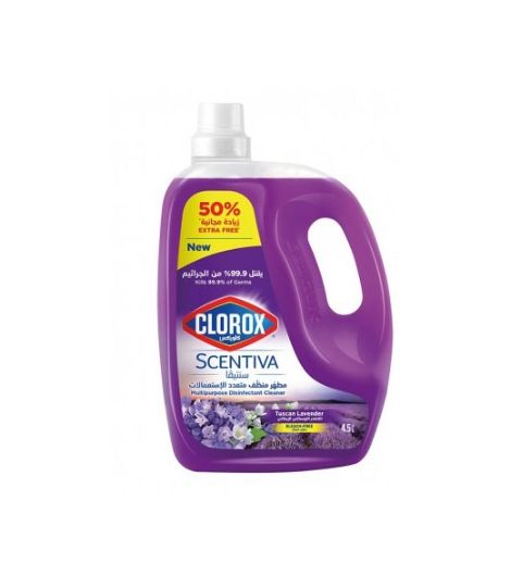 Clorox Scentiva Lavender Multipurpose Disinfectant Cleaner 4.5 L