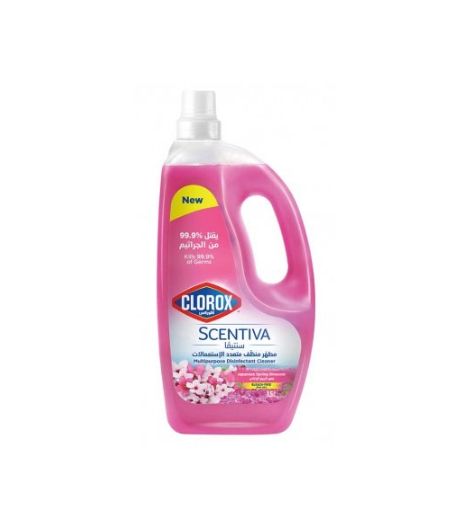 Clorox Scentiva Spring Multipurpose Disinfectant Cleaner 1.5 L