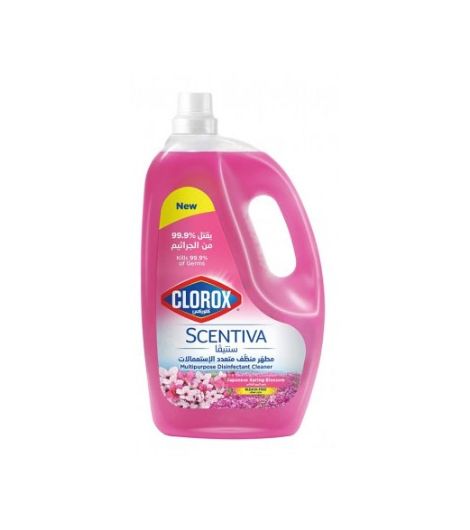 Clorox Scentiva Spring Multipurpose Disinfectant Cleaner 3 L