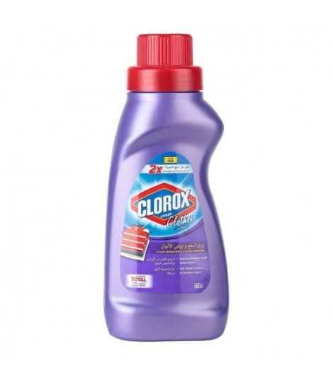 Clorox Clothes Fabric Stain Remover & Color Booster 500 ml