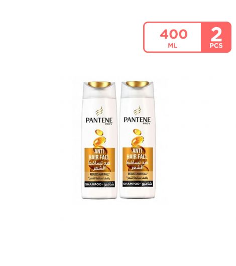 Pantene Anti Hair Fall Shampoo 2 x 400 ML