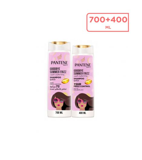 Pantene Pro-V Goodbye Summer Frizz Shampoo 700 ml + 400 ml