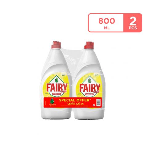 Fairy Max Plus Lemon 2X800ML