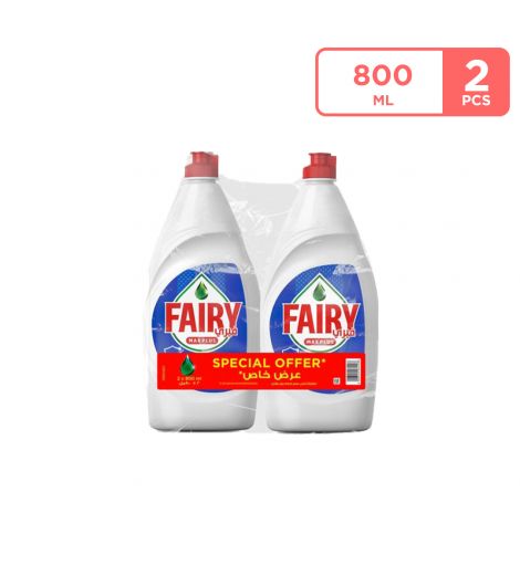 Fairy Max Plus Antibacterial 2X800ML