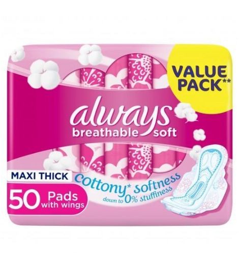 Always Sensitive Super Plus 50 Pieces