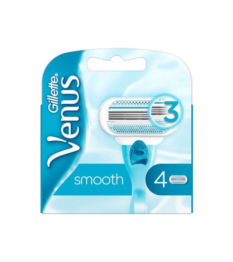 Gillette Venus Smooth For Women Blade 4 Cartridges