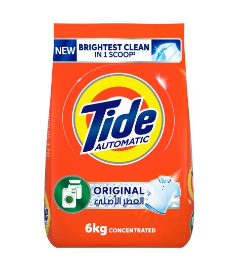 Tide Original Scent Automatic Laundry Detergent Powder 6 Kg