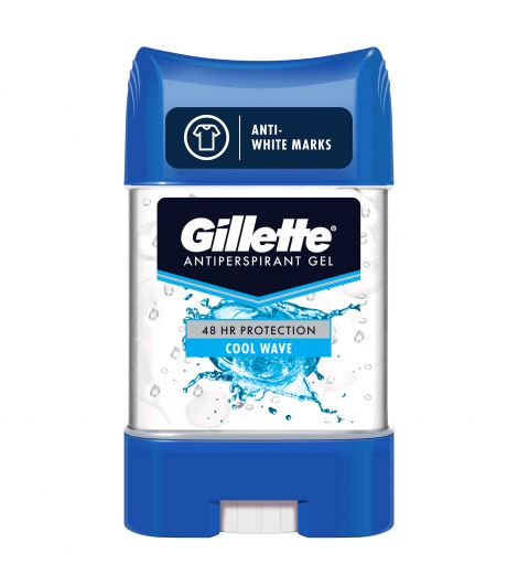 Gillette Cool Wave Clear Antiperspirant Gel