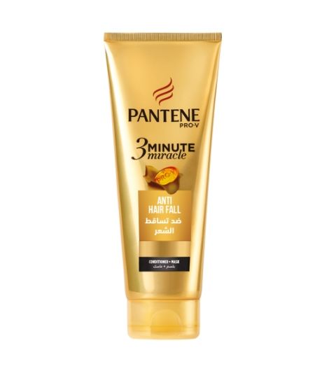 Pantene 3 Minute Miracle Anti Hairfall Conditioner + Mask 200 ml